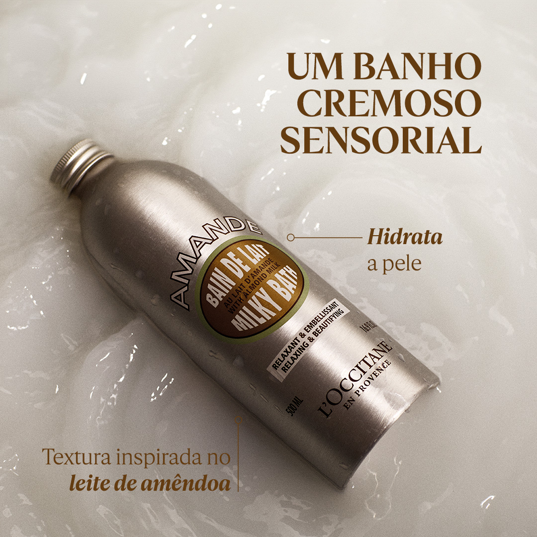 Leite de Banho Amêndoa 500ml, , large image number 2